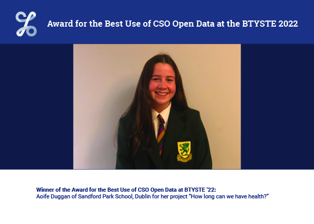 Winner of the CSO Open Data Award BTYSTE 2022