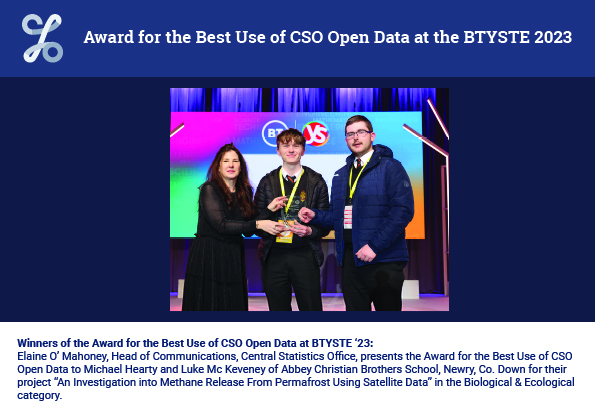 CSO Open Data Winner
