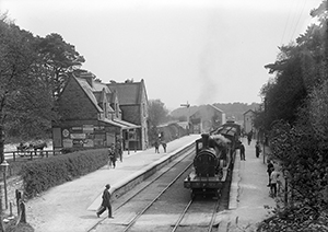 Photo of steam train