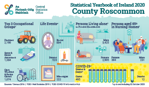 Statistical Yearbook of Ireland 2020 Roscommon Profile Small