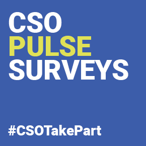 CSO Pulse Surveys #CSOTakePart