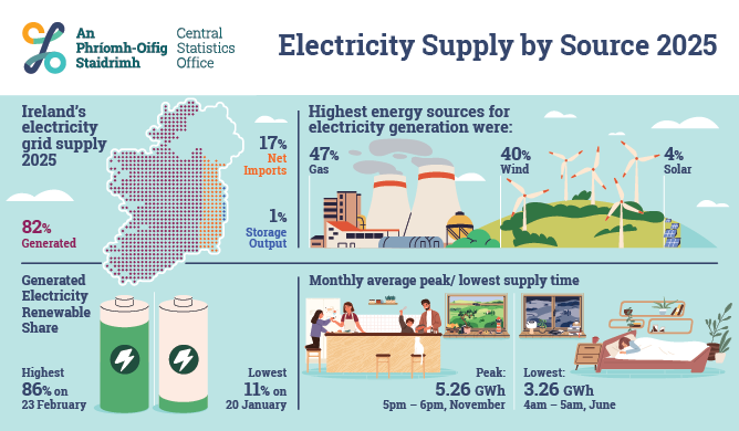 Electricity Supply by Source 2025